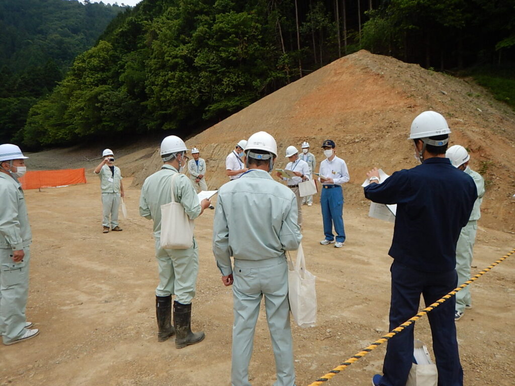 兵庫のため池　宮の奥池　防災パトロール